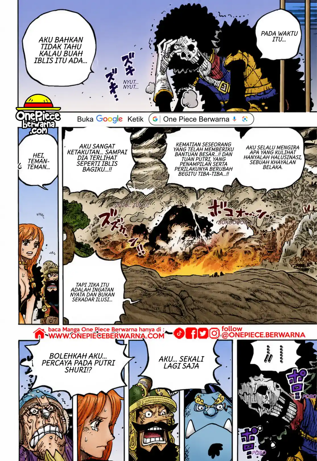 One Piece berwarna 1186 1187 1188 bahasa indonesia